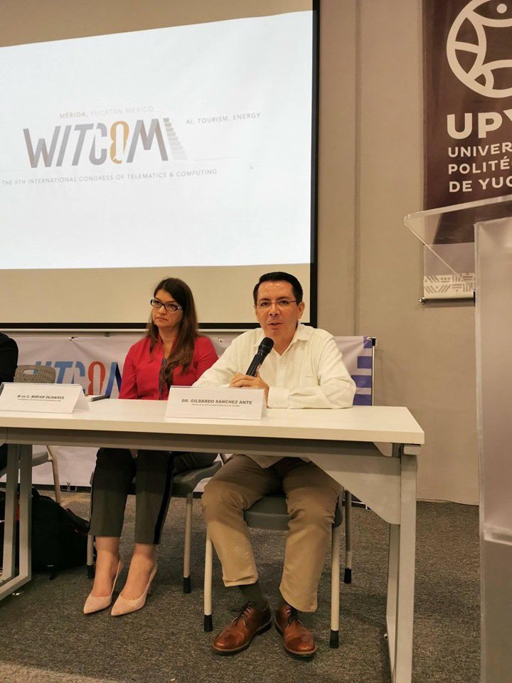 gildardo's tweet photo. Hace un rato inauguramos los trabajos de #WITCOM2019 @UpiitaWitcom en la @UPYucatan. ¡Bienvenidos y que sea un éxito el evento! Están en su casa. https://t.co/WbaiZgraiZ