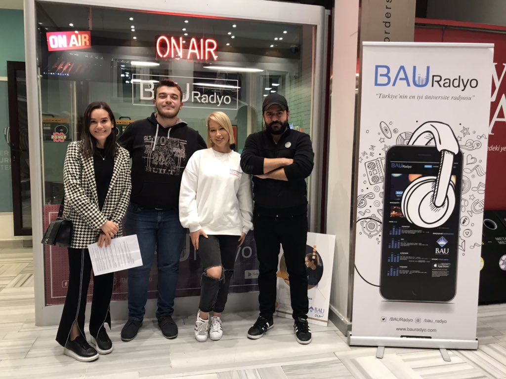 BAU Radyo (@bauradyo) on Twitter photo Bugün Gülçin Ergül Bau Radyo’da Çat Kapı programının konuğuydu. #BauRadyoHeryerde Bugün Gülçin Ergül Bau Radyo’da Çat Kapı programının konuğuydu. #BauRadyoHeryerde