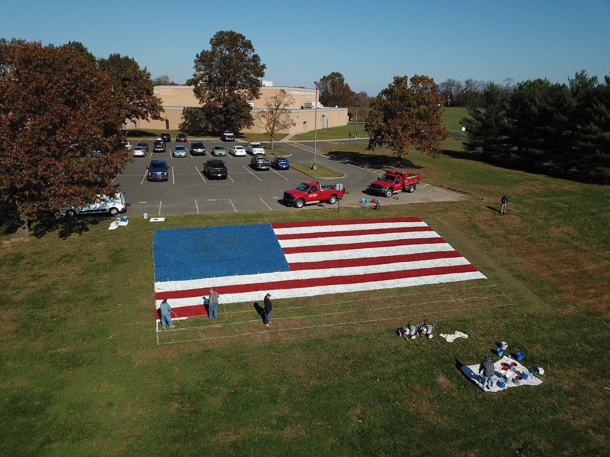 Neshaminy_SD's tweet photo. Almost there...Looking good! #VeteransDay @MP_MrSokol https://t.co/rU2TlK6y4l