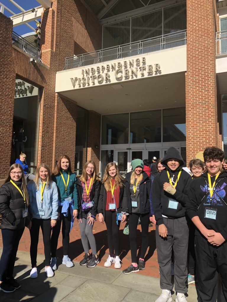 OBMS_Literacy's tweet photo. Made it to Philly #berkdc19 #berkbus2 https://t.co/APAj1hUta9