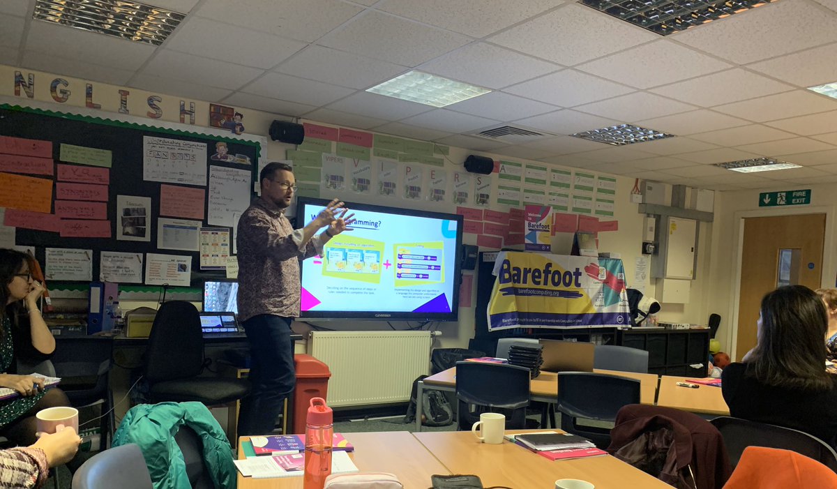 CAS Liverpool and Halton Primary our very first meeting tonight at St Bede’s Primary School with <a href="/ncce_nw/">NCCE North West</a> and <a href="/DrChips_/">Dr Jon Chippindall</a>