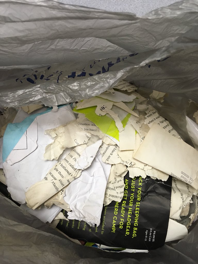 HMeadowsLib's tweet photo. “Miss Mac, I think this counts as I have to pay for it, right?” #mydogatemybook https://t.co/hwFQ1oqT7F