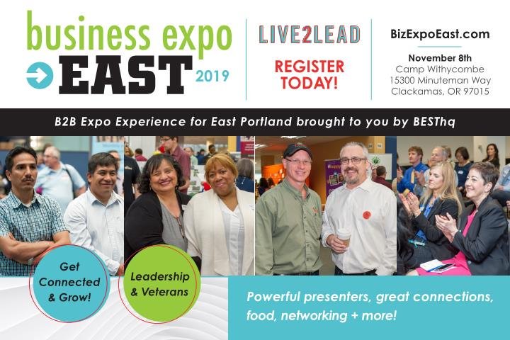BESThq's tweet photo. Are you ready to #Live2Lead?  https://t.co/i9KlK20s7I invades @clackamascounty on 11/8 as hundreds will gather to connect &amp; grow.  @JohnCMaxwell rebroadcast; 80+ exhibitors celebrate #Leadership, #Veterans, #Entrepreneurs with @BESThq, @BusinessOregon, @PortlandBizTrib https://t.co/IigvUFTdPt