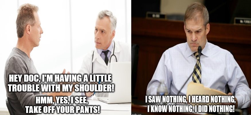 therealwombat1's tweet image. @jim_jordan, Just Saw U&apos;re #ComedyRoutine On #trumpImpeachmentInquiry Of #UkraineExtortion, Full Of #Lies #Obfuscation #Nonsense &amp;amp; #Distortion!
#HILARIOUS NOT WORKING!
Stick 2 UR Day Job, Better Yet Go Back 2 #Wrestling, Oh Wait More @OhioState Wrestlers Saying U Knew!
#GYMjordan