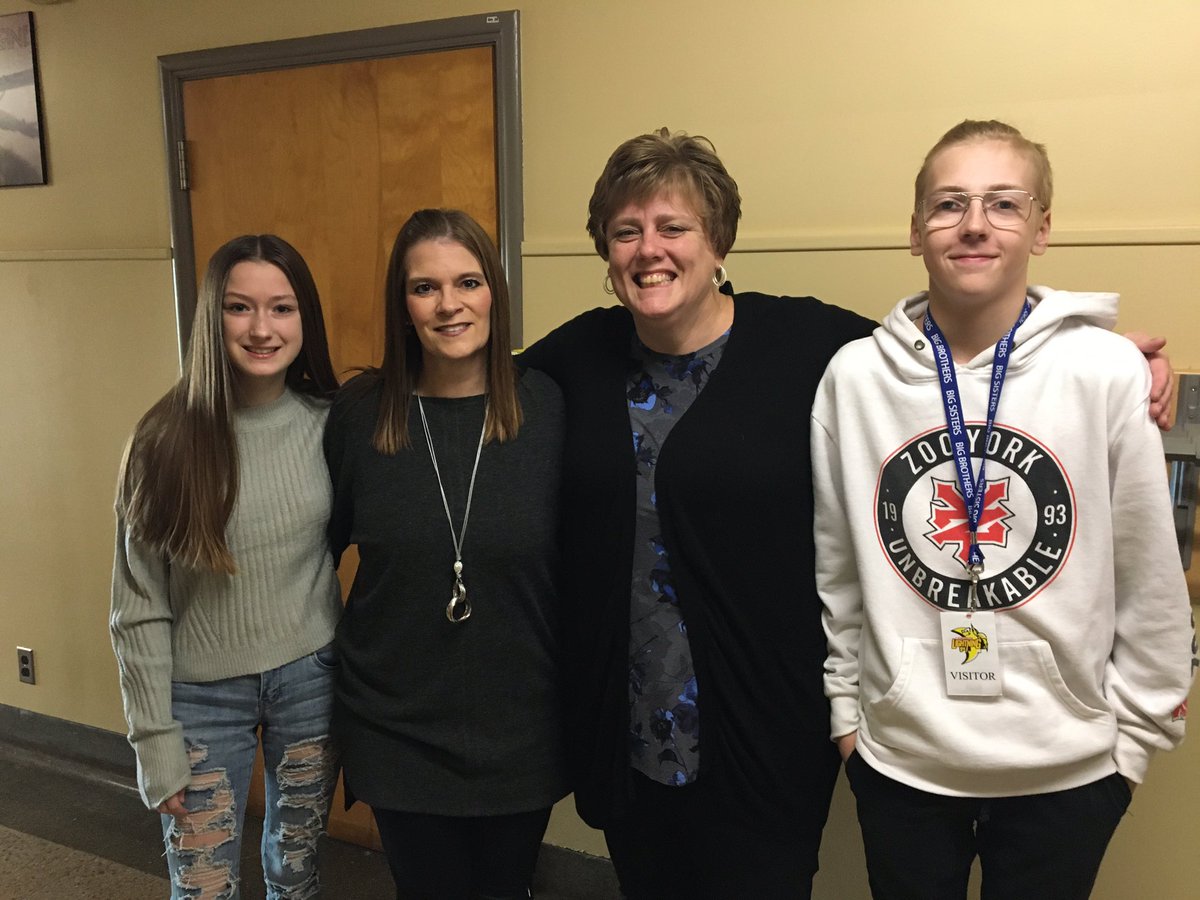 Two awesome kids at Take Your Kids to Work Day in Langton!