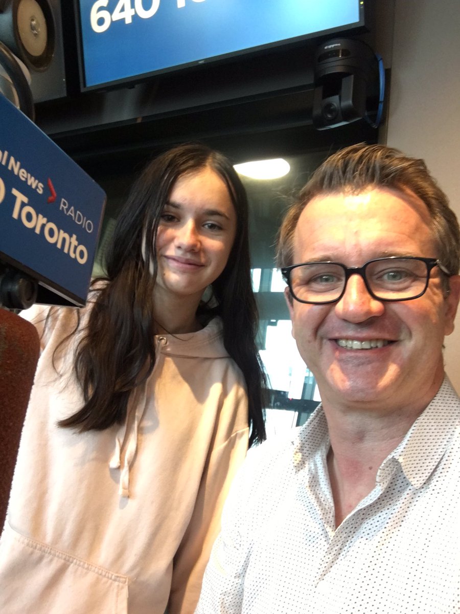 the_alancarter's tweet image. It’s take your child to work day - my favourite teen joins me live on the air at noon.  @am640 #tyctwd  Listen live: globalnews.ca/radio/640toron…