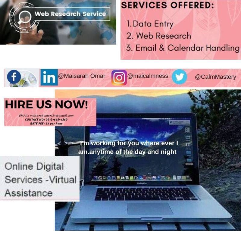 MasteryCalm's tweet photo. Receive Professional and reliable admin support when you need it. You only pay the time that you need admin support.Some benefits of Virtual Assistant working for you .
#VirtualAssistant #freelancer #onlinejob
https://t.co/7UKsu9fuvC
https://t.co/JpGl67jnkT https://t.co/1ePSS6rEPJ
