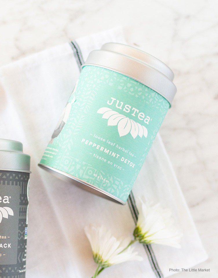 The Pepermint Detox tea by JusTea is the perfect blend for the fall season. This fair trade tea helps you fight off cold symptoms and warms you up in this chilly weather. 

Shop JusTea selection of teas online or at The West Coast Christmas Show &amp; Artisan Market Nov. 15th-17th.