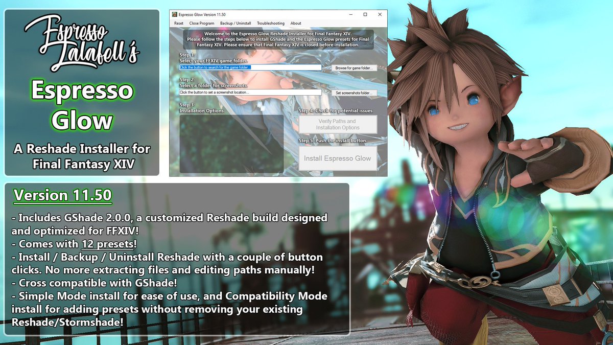 ff14 reshade wont install