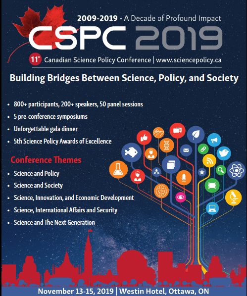 sciencepolicy's tweet photo. Want to improve your science communication and build connections between scientists, policy makers, and the public? Join #CSPC2019 ‘s panel on "Creating SciComm” organized by @yuliakrolik of @pixelsandplans and @artthescience #scicomm https://t.co/hnNjzoNPNj
