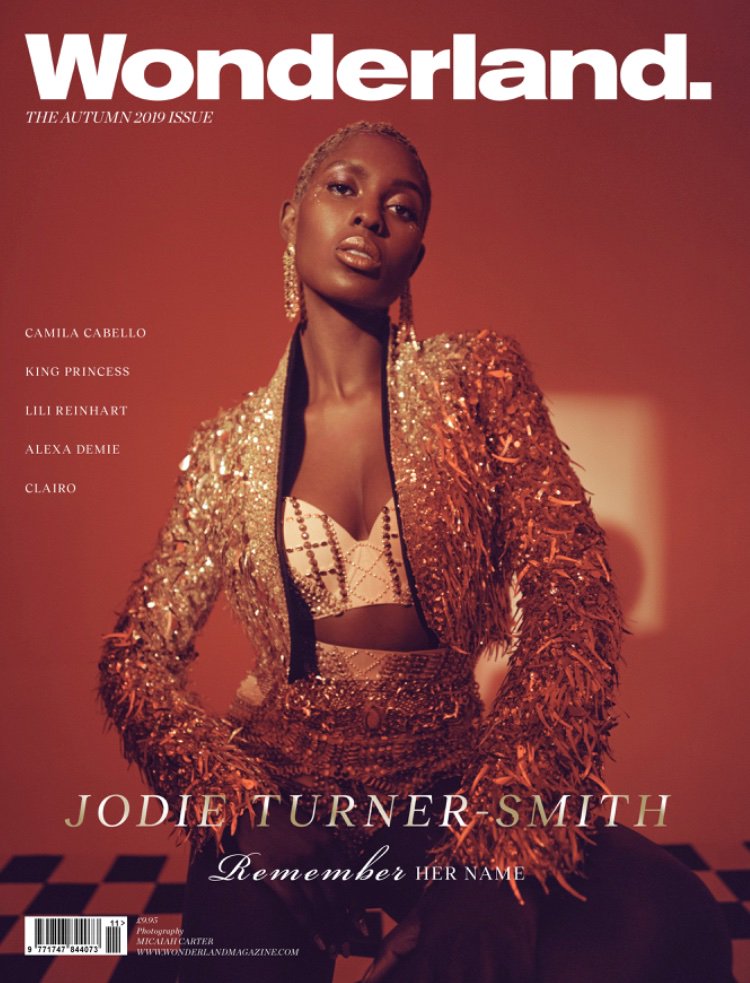 Queen&amp;Slim star <a href="/MissJodie/">Jodie Wilkinson</a> on the cover of <a href="/wonderlandmag/">Wonderland</a> wearing Ong-Oaj Pairam. Go watch #QueenAndslim #JodieTurner #RemeberherName #Wonderland