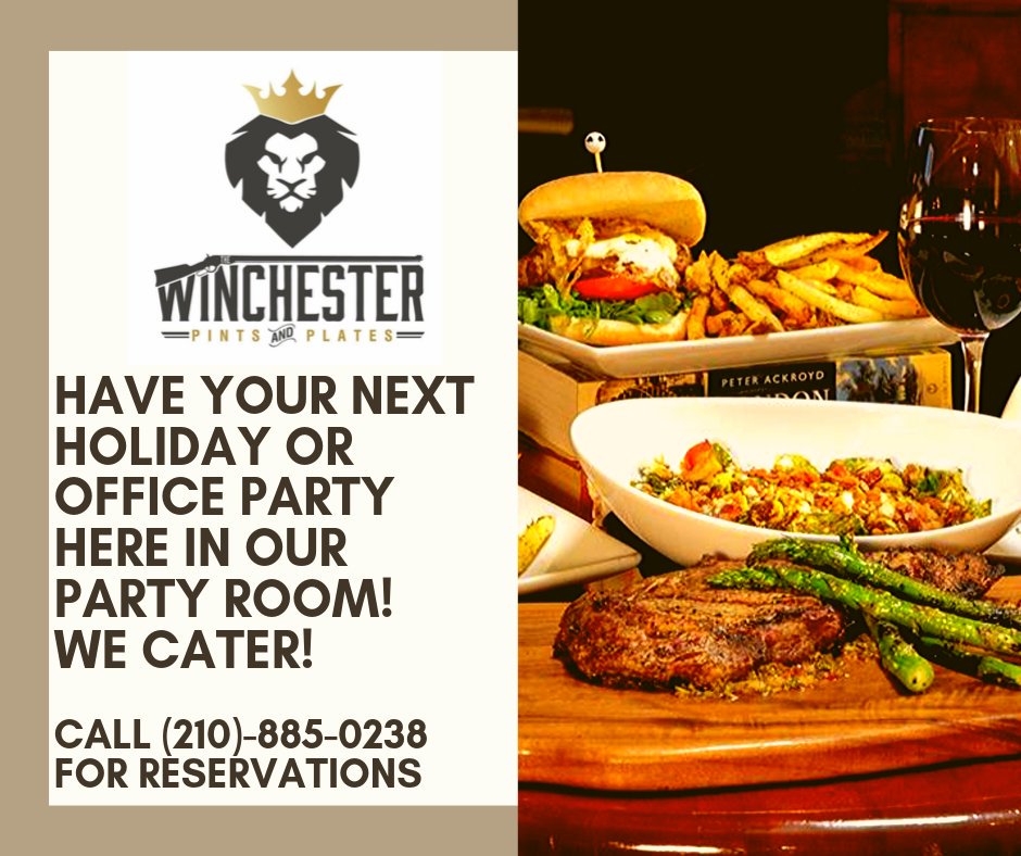 Are you looking for a place to host your next #holiday or office #party! We've got you covered! Host your next party here in our party room and leave the #catering to us! Call Vega at
(210) 885-0238 for reservations!
