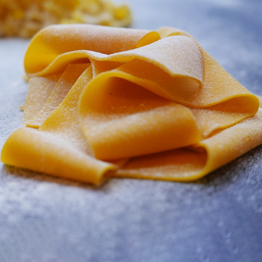 We love this shot of our freshly made pasta - made from scratch by our incredible chefs each morning. Why not enjoy a pasta dish and drink for lunch today for just £9.50?! #pasta #lunchdeal
