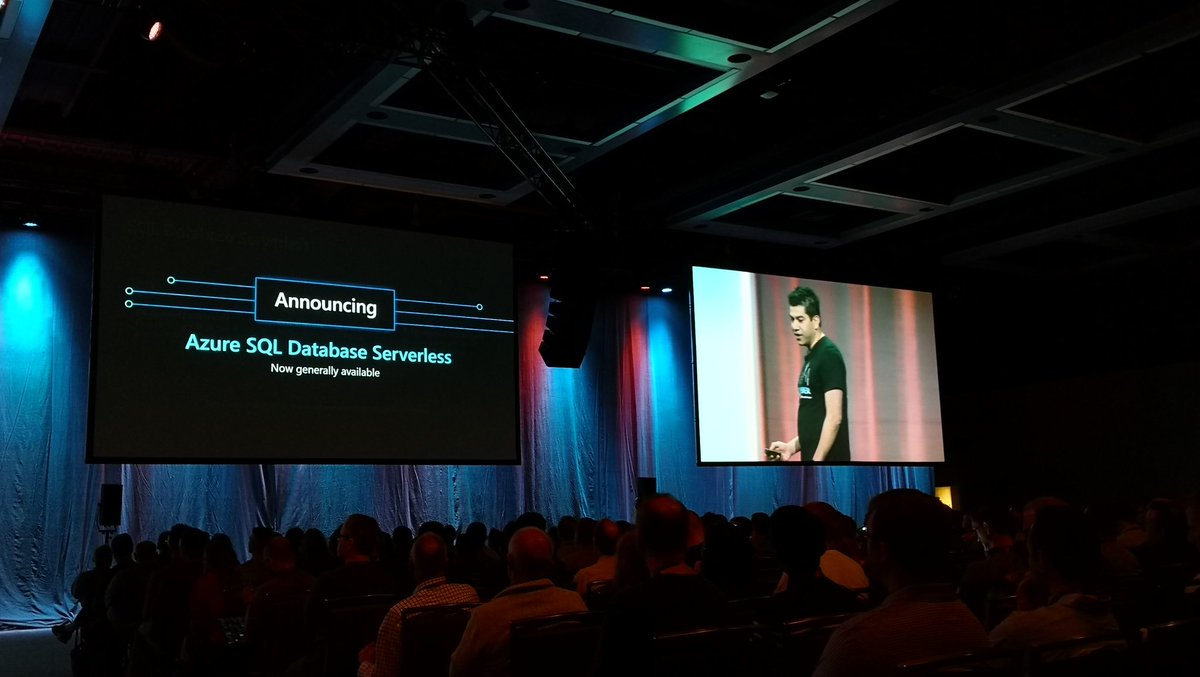 jesus_gilv's tweet image. @AzureSQLDB serverless is GA by @RohanKData #PASSSummit #DrRudoSQL