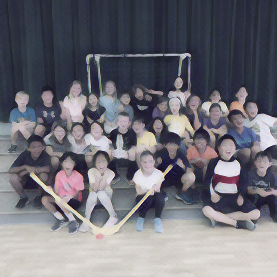 mge_pe's tweet photo. 3rd grade, Day 2 Mustard defeats Ketchup 2 games to 1 to win the Griffin Cup Hockey Championship. #mgegrizzlies https://t.co/gQnpC0XKLT