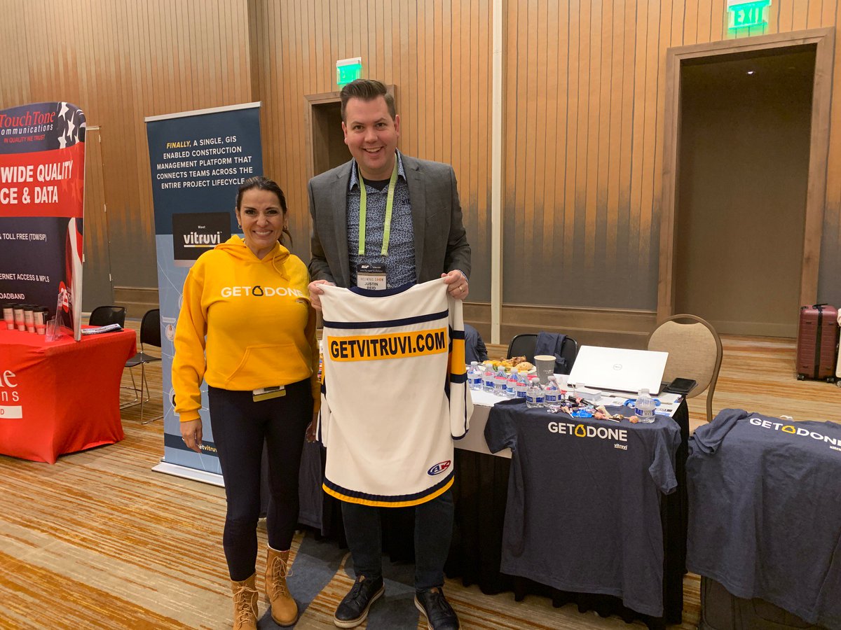 INCOMPAS's tweet image. The folks at Vitruvi are getting &quot;stuff&quot; done in the expo hall at #INCOMPAS19