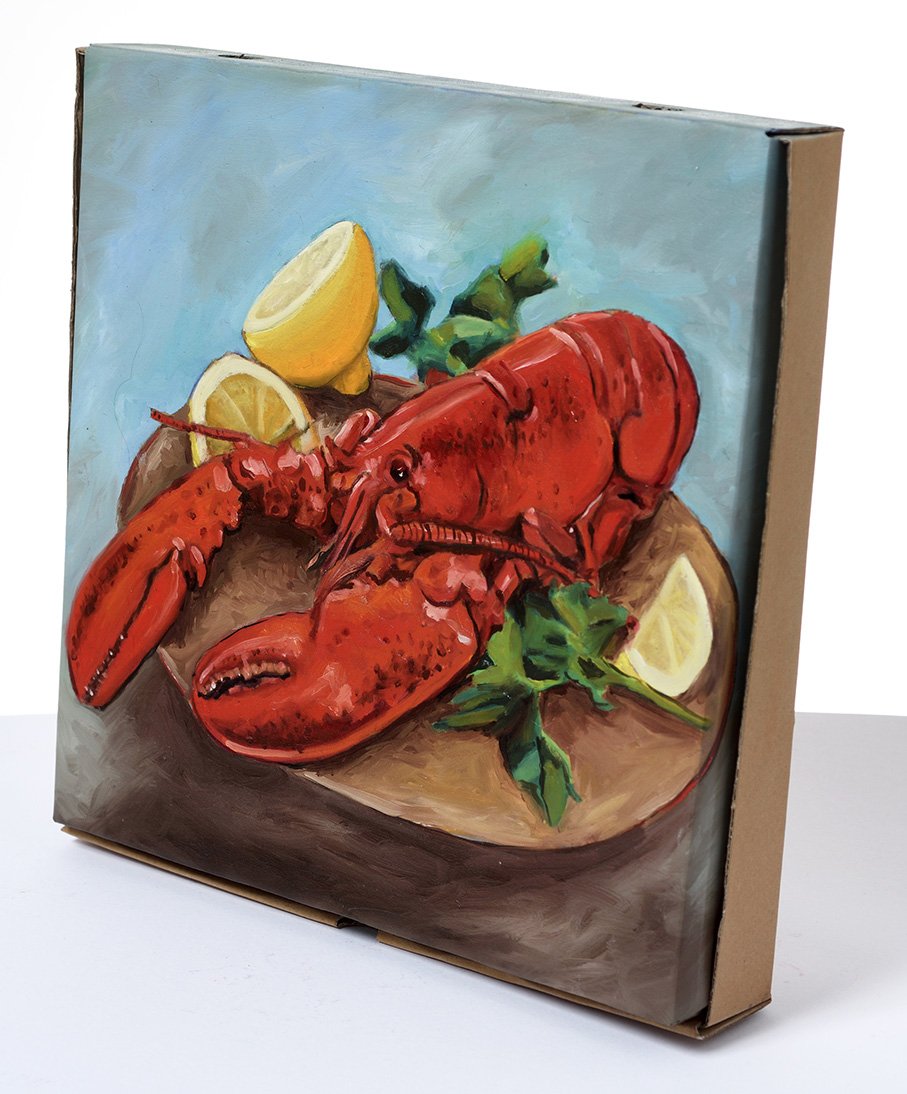 Can i get a slice? Group show in support of Hackney Food Bank @AtomGalleryN16 keelertornero.com/can-i-get-a-sl…