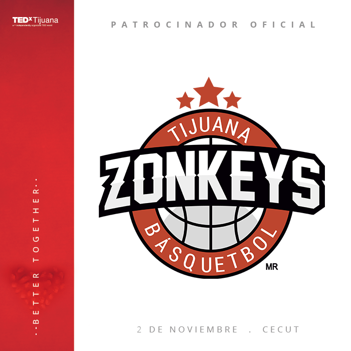 TEDxTijuana's tweet image. Muchas gracias amigos de @ZonkeysOficial por haber sido nuestros aliados en #TEDxTijuana 2019, sin ustedes no hubiera sido posible. ❌❤️🏀