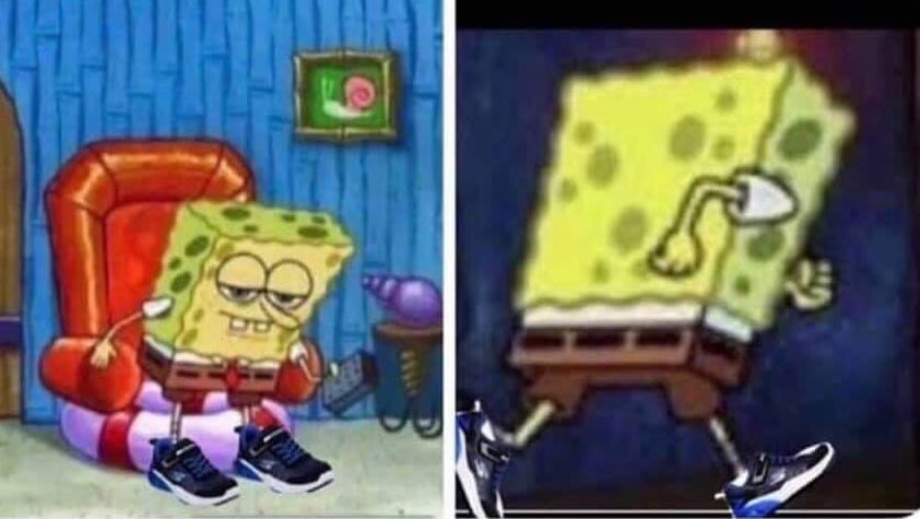 mi mamá: como lo sientes hijo? a ver camina

yo: