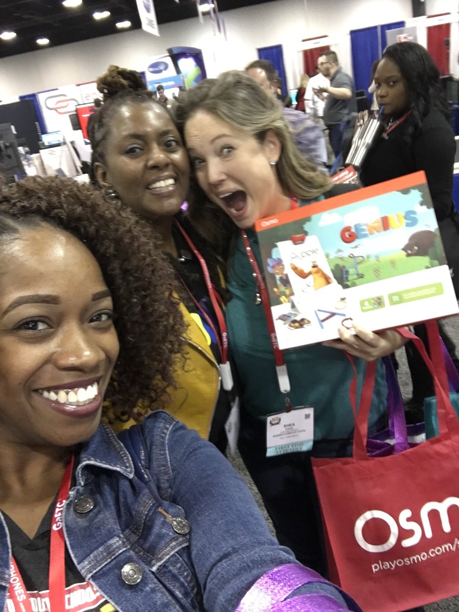 One of our Vanguard Rookies, Shea, just won a new #Osmo Genius Kit!!!!! #FCSVanguard #GaETC2019
