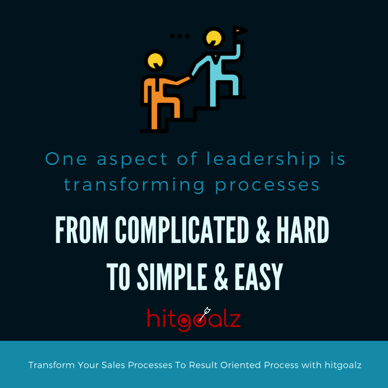Hitgoalz1's tweet photo. #Leaders have many responsibilities to undertake, but some of them are crucial. One of the top priorities of a leader should be making the processes simple and fun instead of complicated and annoying. 

#salesleaders #leadership #salesleadership #WednesdayWisdom https://t.co/bhj8kIu7fv