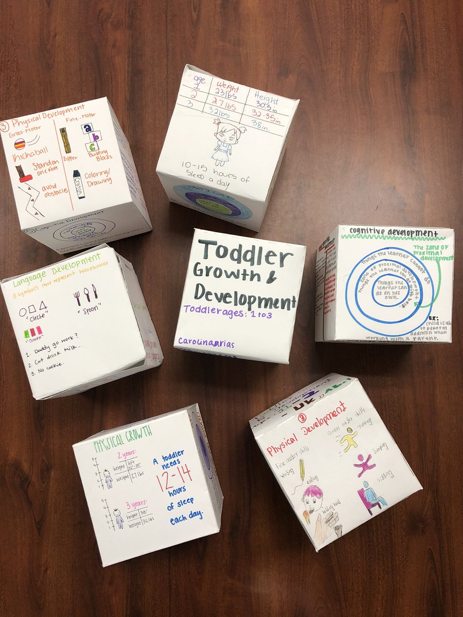#LHSHumanDevelopment shared all they know about #toddlerdevelopment using some creativity!