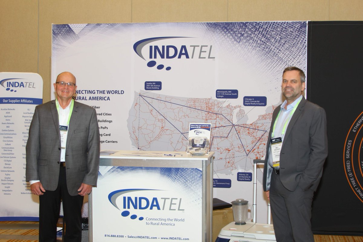 INCOMPAS's tweet image. Longtime exhibitor @INDATELServices at #INCOMPAS19