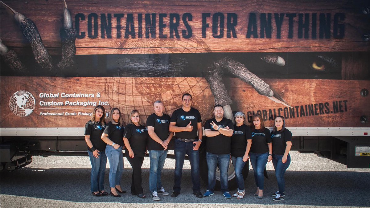 Honored for being part of the growing borderplex business environment.

Committed to continue specializing in creative, realistic, diversified and reliable products to meet our customers’ needs.
 
#ContainersForAnything #PackagingSolutions #disrupt2019 
#custompackaging