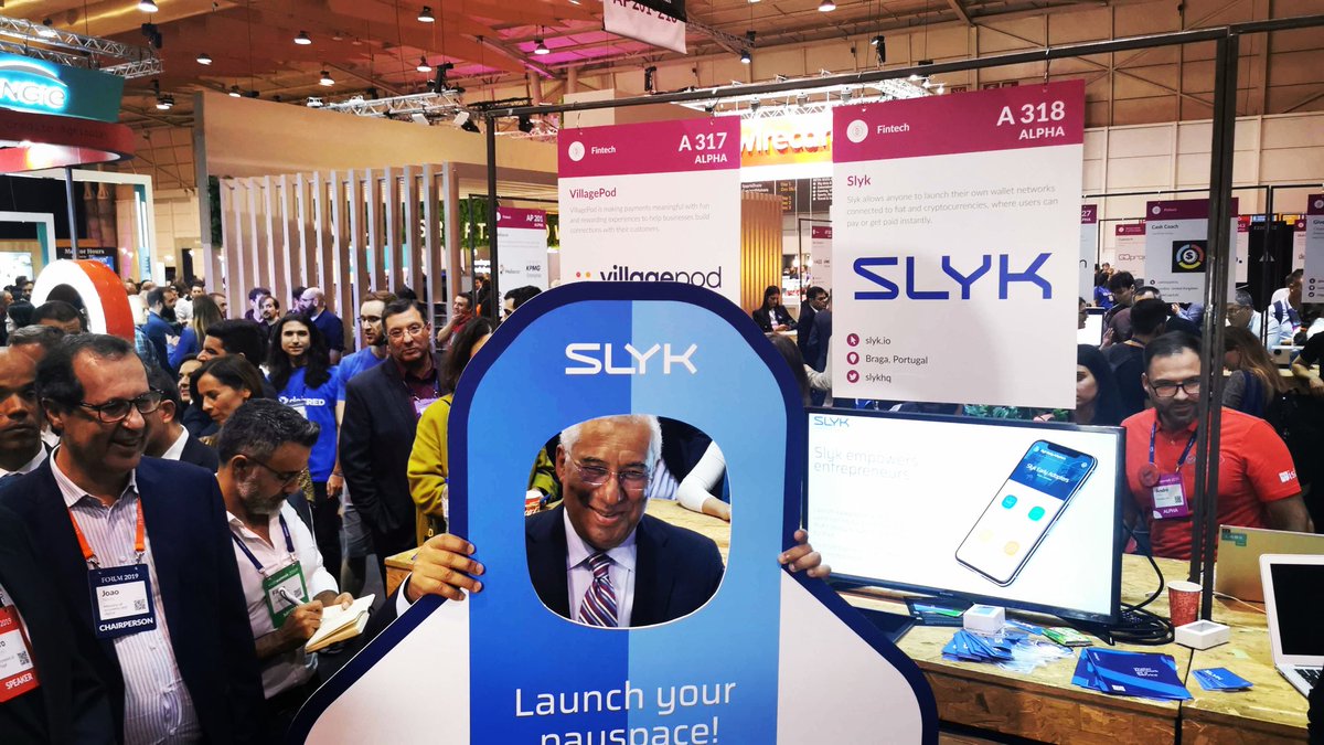The Portuguese Prime Minister <a href="/antoniocostapm/">António Costa</a> is pretty #slyk! <a href="/slykHQ/">Slyk</a> <a href="/WebSummit/">Web Summit</a>