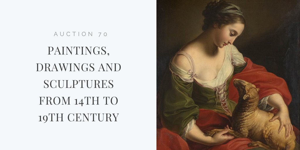 Auction 70 / Paintings, Drawings and Sculptures from 14th to 19th century

👉The catalogue is online! 
Browse it on:
bit.ly/34CJHz2