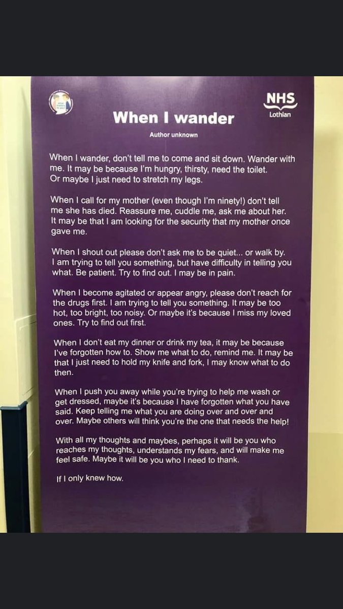 shellfisk's tweet photo. I love this. Should be shared with everyone who works in health and social care. #dignity #personcentred #dementia #caring https://t.co/CqhgIcmpZ2