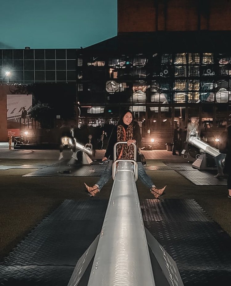 I mean, what could possibly be more fun that an illuminated playground? 🌟

Get your glow on &amp; ride light-up, musical seesaws at #WinterStations Presents Impulse—on NOW until November 12: winterstationspresents.com

📸: <a href="/socialandlattes/">evelyn chavez</a>