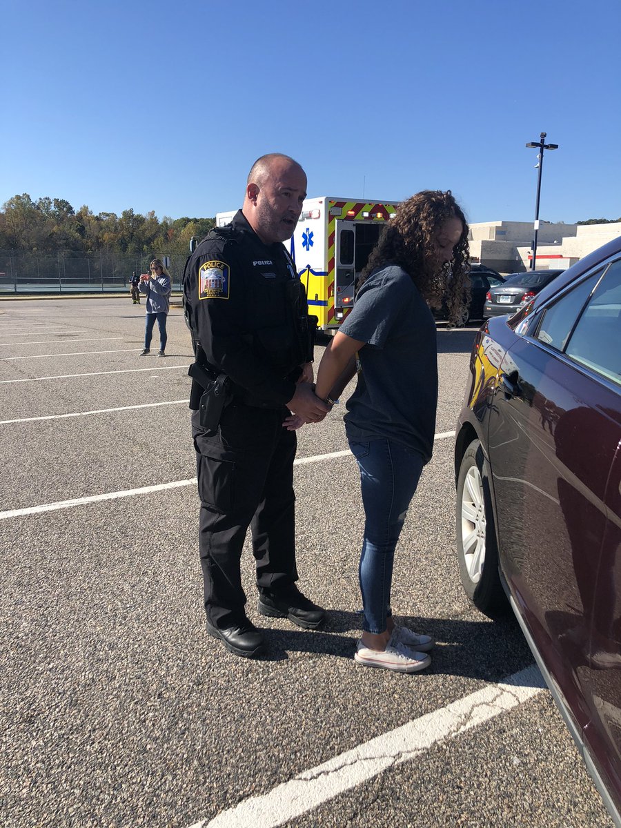 MrsKBaldwin's tweet photo. @VCU Project Impact put on an AMAZING presentation for Manchester’s 10th grade Driver Ed program today! THANK YOU to everyone who made this possible! #projectimpact #savealancer #L4L #drivereducation #oneCCPS @CCbluedevil @CCPSHPE @CFEMSPIO @CCPDVa @DrD_CCPS @ccpsinfo https://t.co/b6F4kGvDci