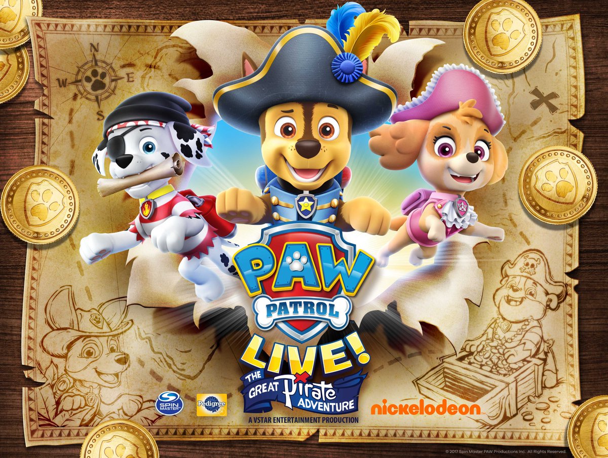 GIVEAWAY!

Leading up to our Nickelodeon Paw Patrol Night on December 21, we are giving away 4 TICKET VOUCHERS to see PAW Patrol Live! at <a href="/acwmc/">@acwmc</a> on Nov 13! 

To enter for a chance to win, you must follow us and retweet this post. Winners will be contacted on Friday (Nov 8)