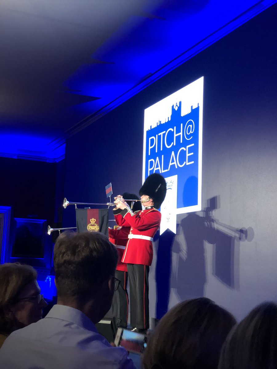 ThomasEasterby's tweet photo. @pitchatpalace 12! Kicking off at St James’s Palace tonight.  Good luck to all the finalists pitching today from all at @BarclaysEntpr! https://t.co/03rWRNL59N