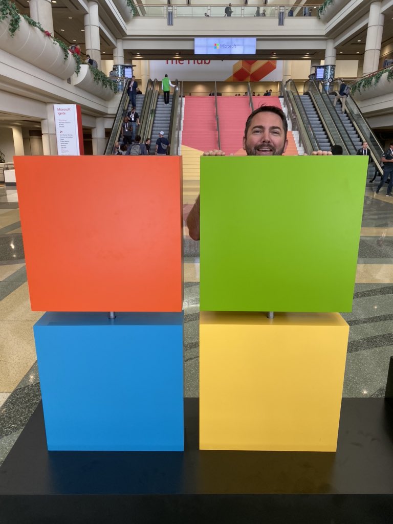 vNickC's tweet image. Peekaboo @MS_Ignite I see you...

#shortproblems #MSIgnite