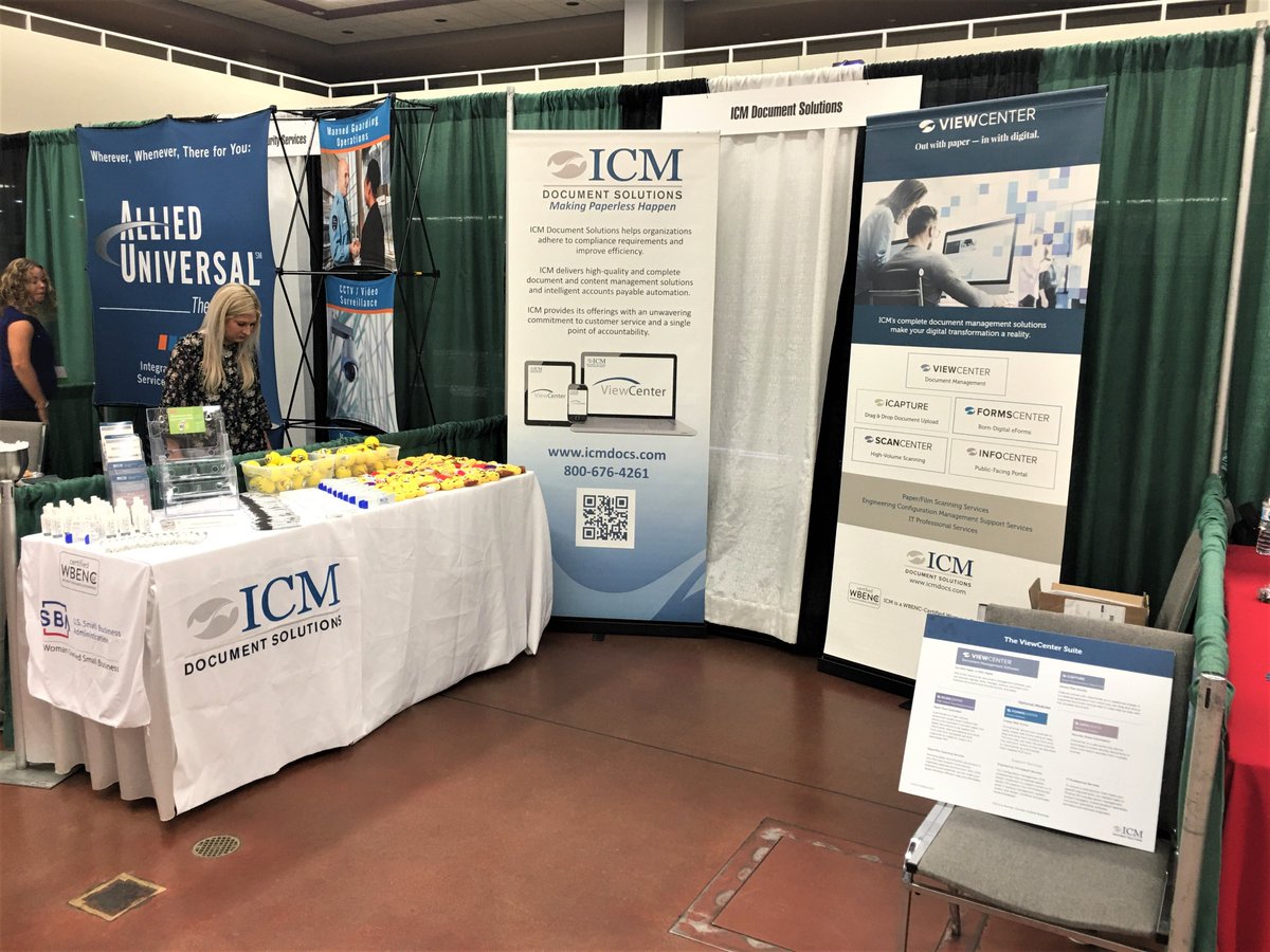 ICMdocs's tweet image. ICM is at the 2019 Regional Conference &amp;amp; Vendor Expo today! Come say hi ☺️😎😁
Address: Mesa Convention Center 263 N Center St Mesa, Arizona 85201 - Booth #49
#icm #icmdocumentsolutions #documentmanagement #software #webportal #itservices #gopaperless #vendorexpo #conference