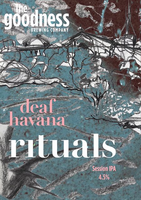 deafhavana's tweet photo. It was inevitable one day weโd have our very own Deaf Havana beer!!
The Goodness Deaf Havana Rituals Session IPA, will be available to sip at the @Yourallypally Theatre show this Friday.
See full story on Instagram.
@Thegoodnessbrew @emilywoodartist
#ViewsofN22 https://t.co/7mK3kwjbqc