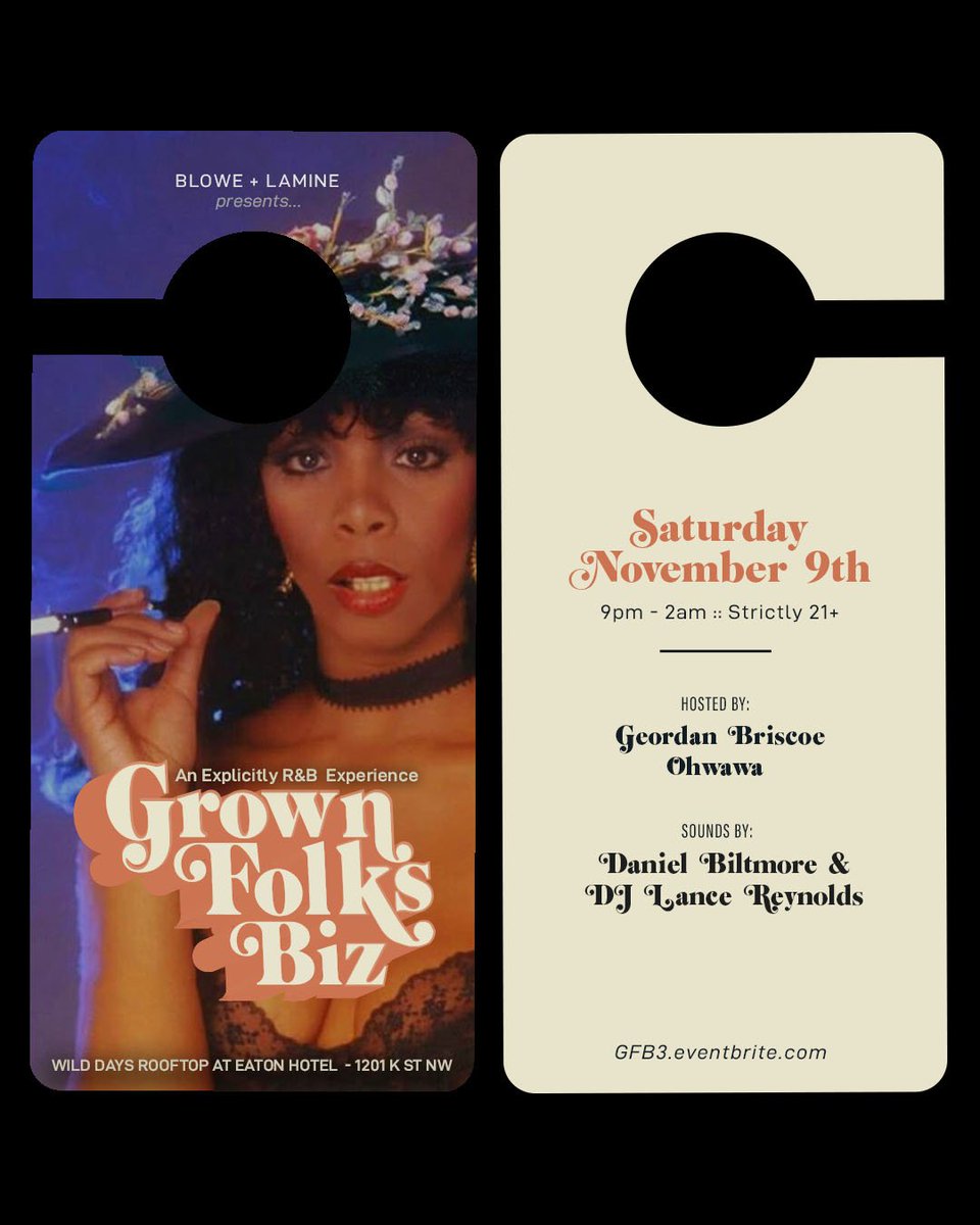 This week in DC! - mailchi.mp/84e4e55e8d64/s… Mayor’s Arts Awards at Dock 5 Tonight! Vote &amp; Rsvp: dcmayorsartsawards.com/SLT

Grown Folks Biz on SATURDAY. 
Rsvp: GFB3.eventbrite.com