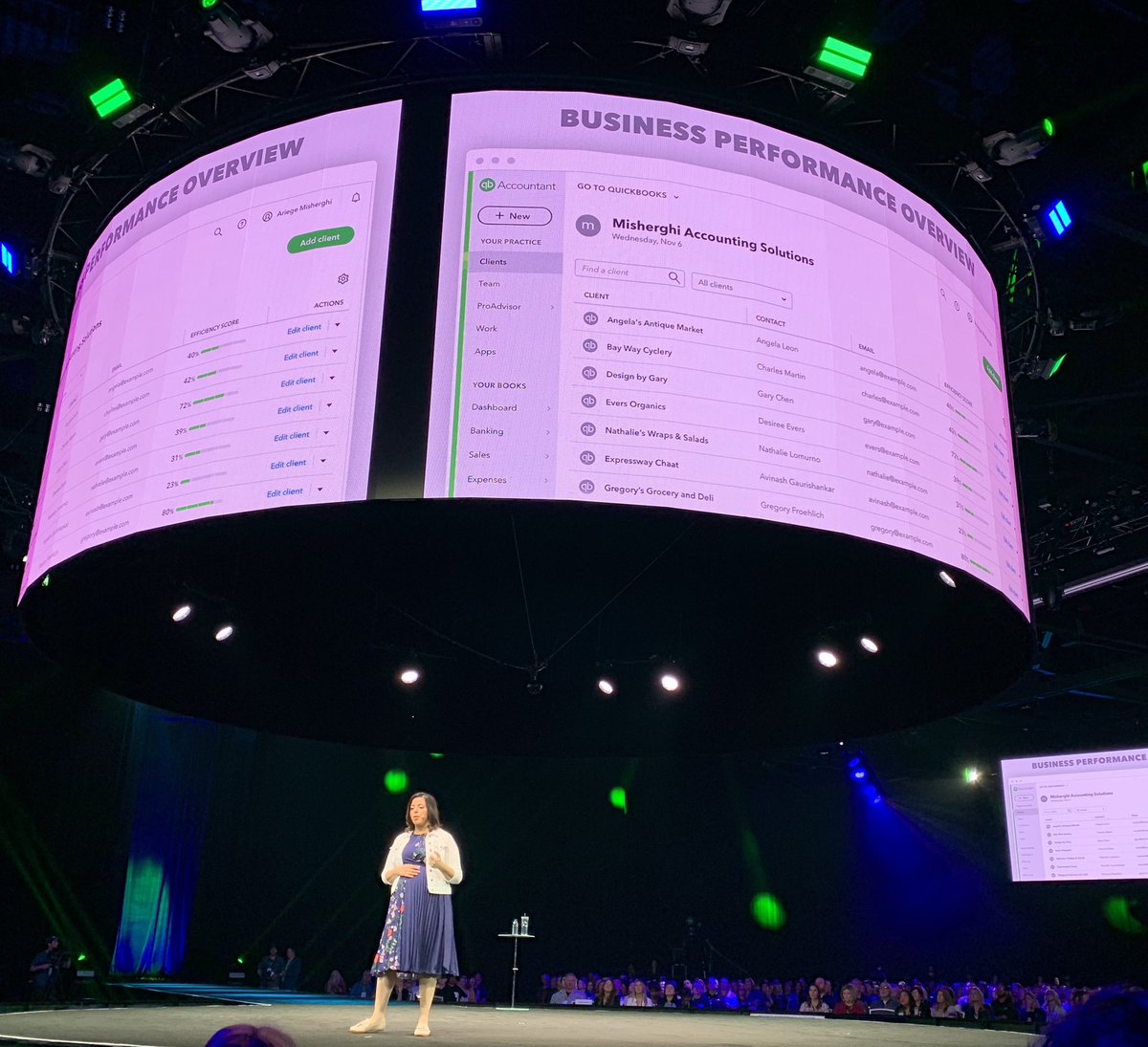 acce's tweet image. Small businesses are twice as likely to succeed if connected to an expert in this room!! @ariegem #qbconnect