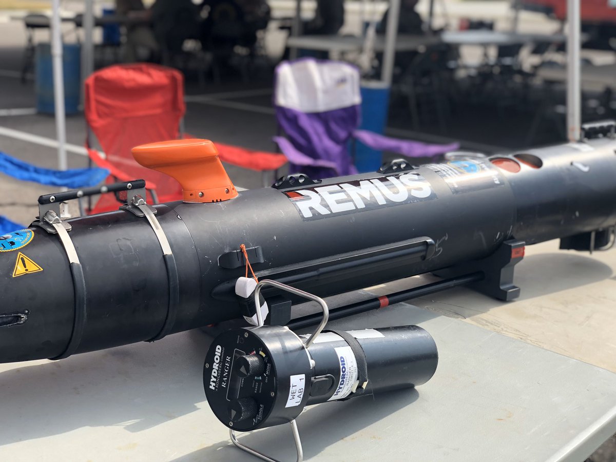 MTSociety's tweet photo. Lots of #marinetechnology on display at #OceansinAction #OiA19 at the US Advanced Naval Technology Exercise ANTX in #gulfport. Thanks @NavyOceans https://t.co/YDsAjw2zKu