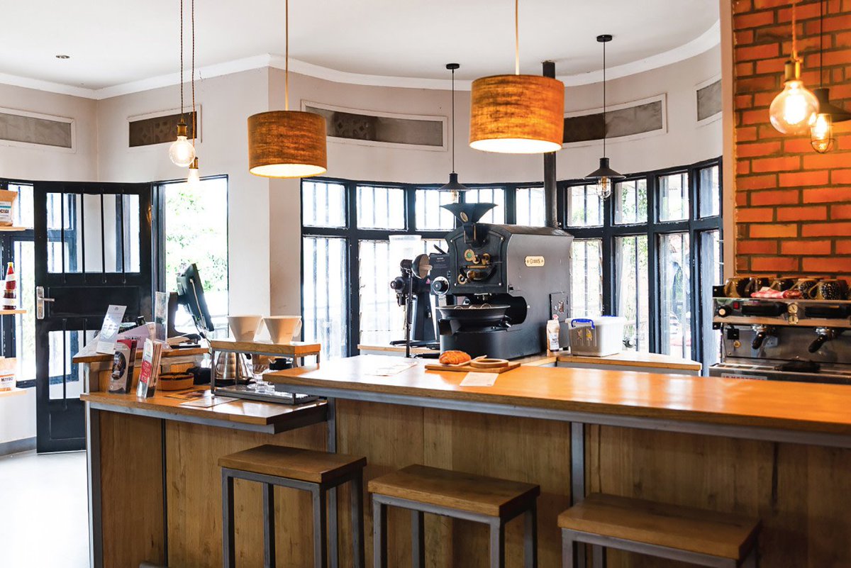 We visit a remarkable coffee shop and training center—<a href="/questioncafeRW/">Question Coffee RW</a>—in Kigali, Rwanda. bit.ly/2pLSeRh