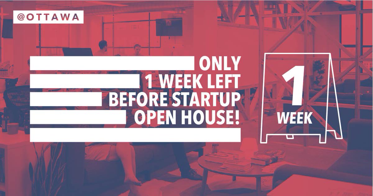 One week left before @suopenhouse! Ever wonder what it’s like inside a startup? Good thing we’re opening our doors to you! On Nov 13th, join us at 555 Legget Drive and #ExperienceTheHustle with us 🚀 Register for #SOHOTT2019 here: bit.ly/31XDqNt