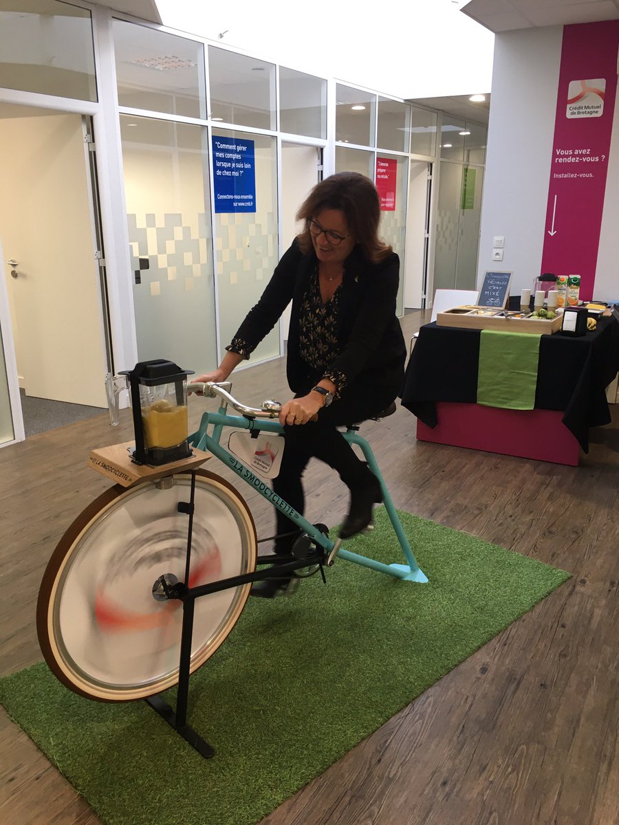 L’ensemble de l’équipe de la caisse de Lannilis (sprinteurs, baroudeurs, grimpeurs,.....) a rangé la smoocyclette!!! Matinée du digital au top 👌🏼 <a href="/ludi29200/">LUDI™❤️</a> <a href="/CLannilis/">ccm lannilis</a> <a href="/cmarkea/">Crédit Mutuel Arkéa</a> @Arkea_Samsic