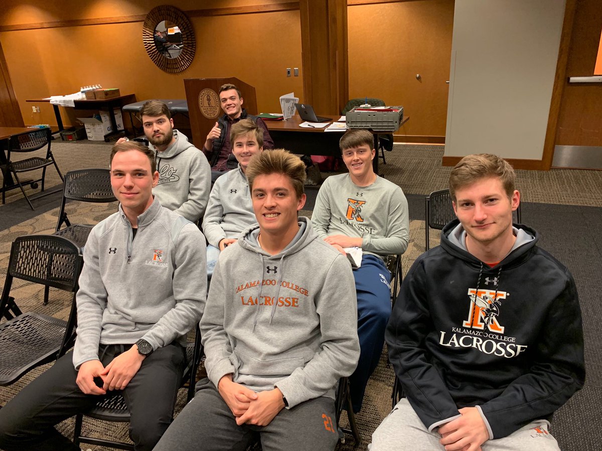 kcollegemlax's tweet photo. It wasn’t easy, but we got it done! #donateblood 💉✅ https://t.co/Xgn9lcx8wg