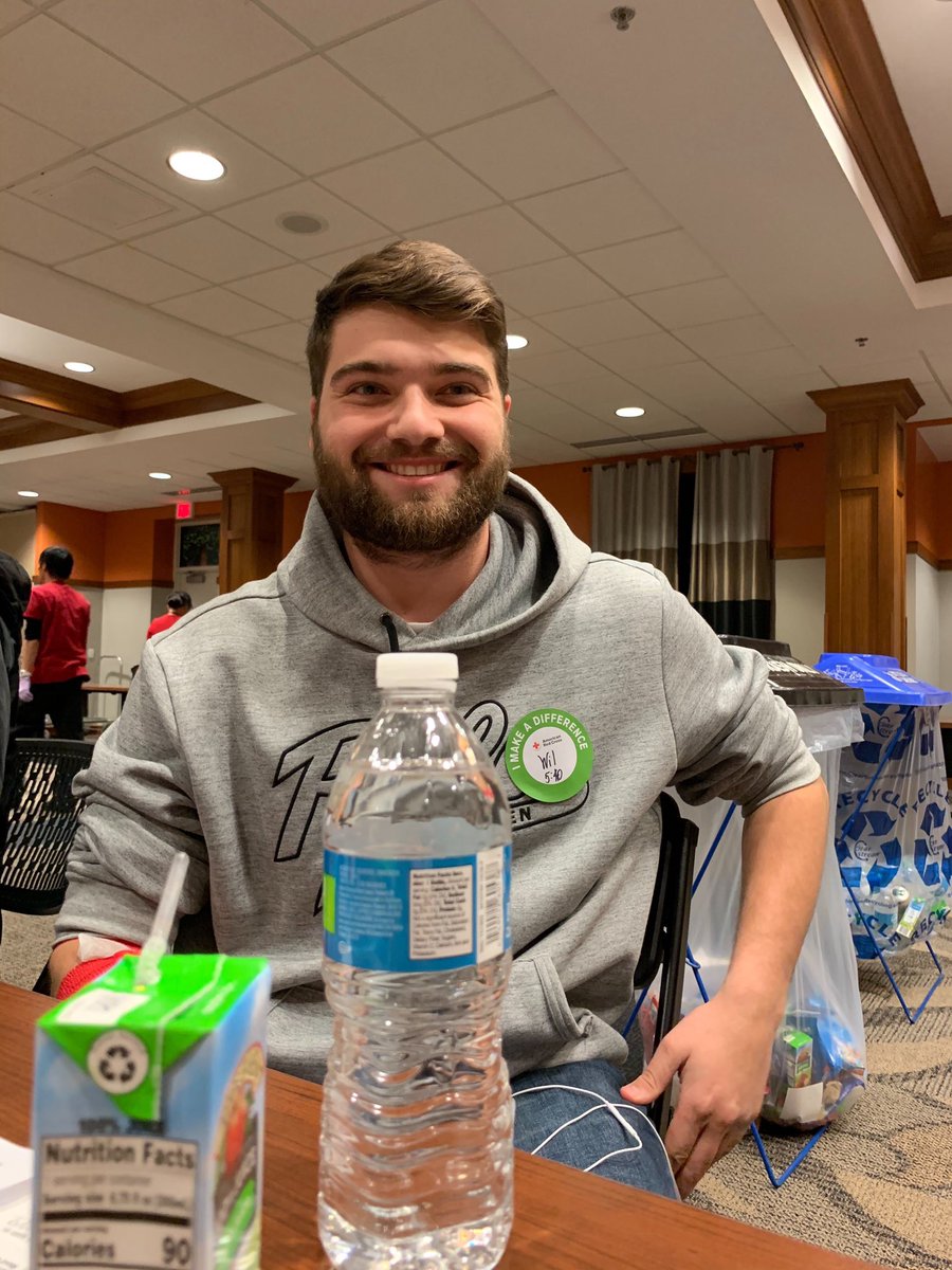 kcollegemlax's tweet photo. It wasn’t easy, but we got it done! #donateblood 💉✅ https://t.co/Xgn9lcx8wg