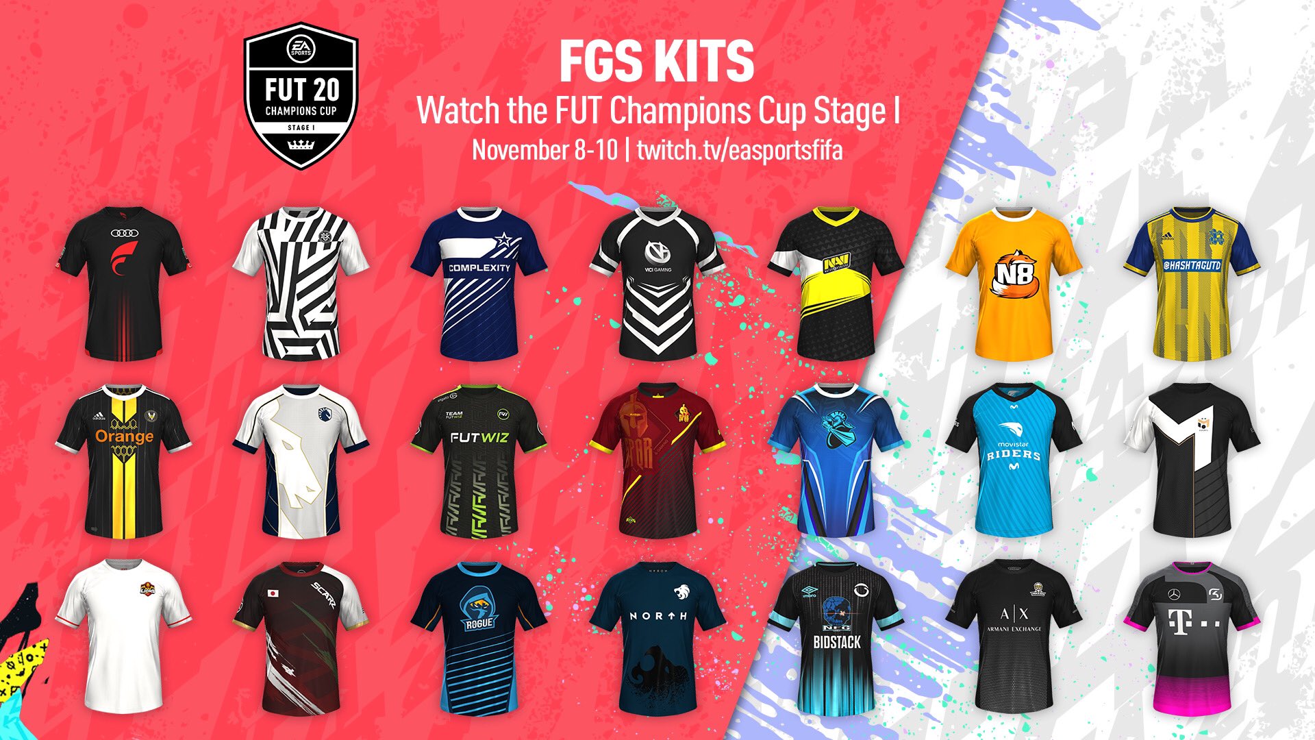 FIFA 20 Adds Esports Team Kits for Global Series Launch – ARCHIVE - The  Esports Observer