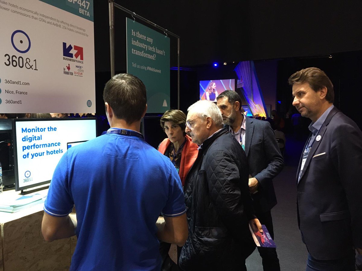MetropoleNCA's tweet photo. La #MetropoleNCA est bien représentée au #WebSummit de Lisbonne où 7 de ses start-ups sont présentes pour présenter aux 1500 investisseurs et 60000 visiteurs venus de 170 pays leurs solutions innovantes ! https://t.co/zXfFr5419h