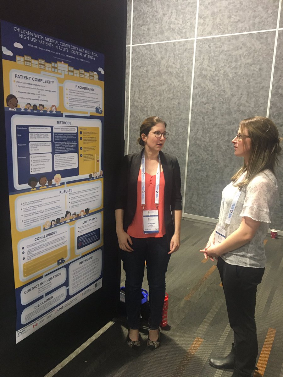 CRIC_UNB's tweet photo. We have been working hard on this #research on #hospital π₯ usage and outcomes among children with medical complexity in Canada π¨π¦. Poster # 65. Come say hi ππΌ βΊοΈ#NBHRF #NBHRFconf #StatCanRDC @VictorSzymanski @NBPIHCINetwork @NaviCareNB @UNB_RDC @UNBSaintJohn https://t.co/60rEBD4I7J