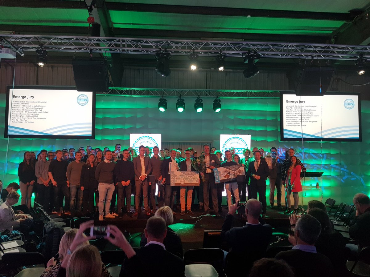 Proficiat aan #Nemag met de winst van de Zeeuwse Innovatieprijs Emergo 2019. Prachtige innovatie!